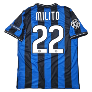Camisa Inter de Milán 2010 talla M Edición "Milito"